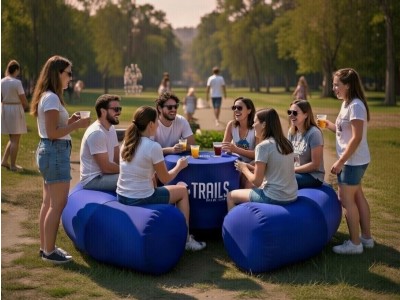Inflatable Public Seat (SEAT-01)