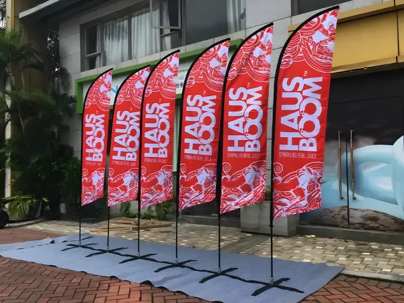 Custom Feather Flags & Teardrop Banners | Advertising Flags