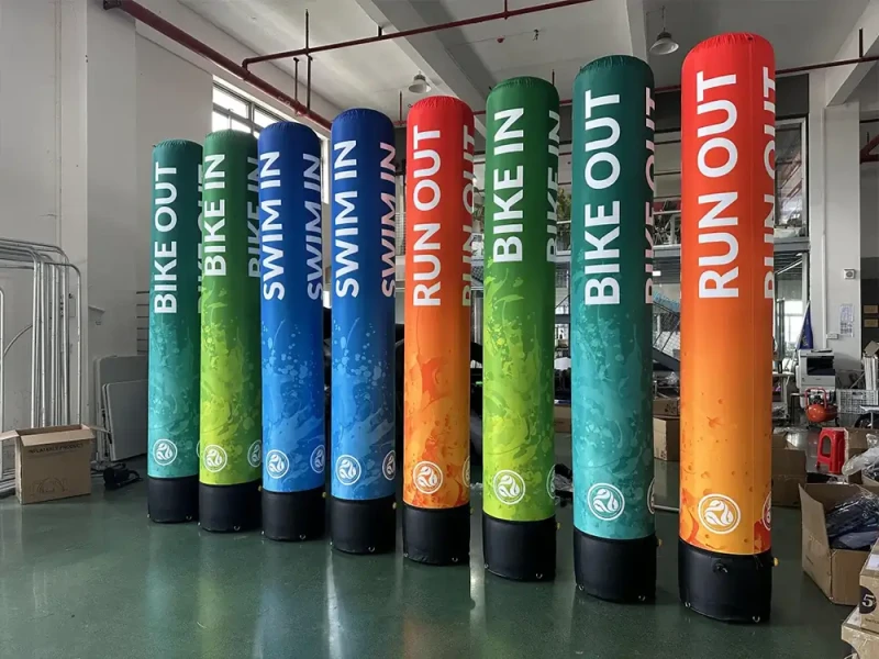 Training Inflatable Column Custom Inflatable Tube | Printed Column Pillar