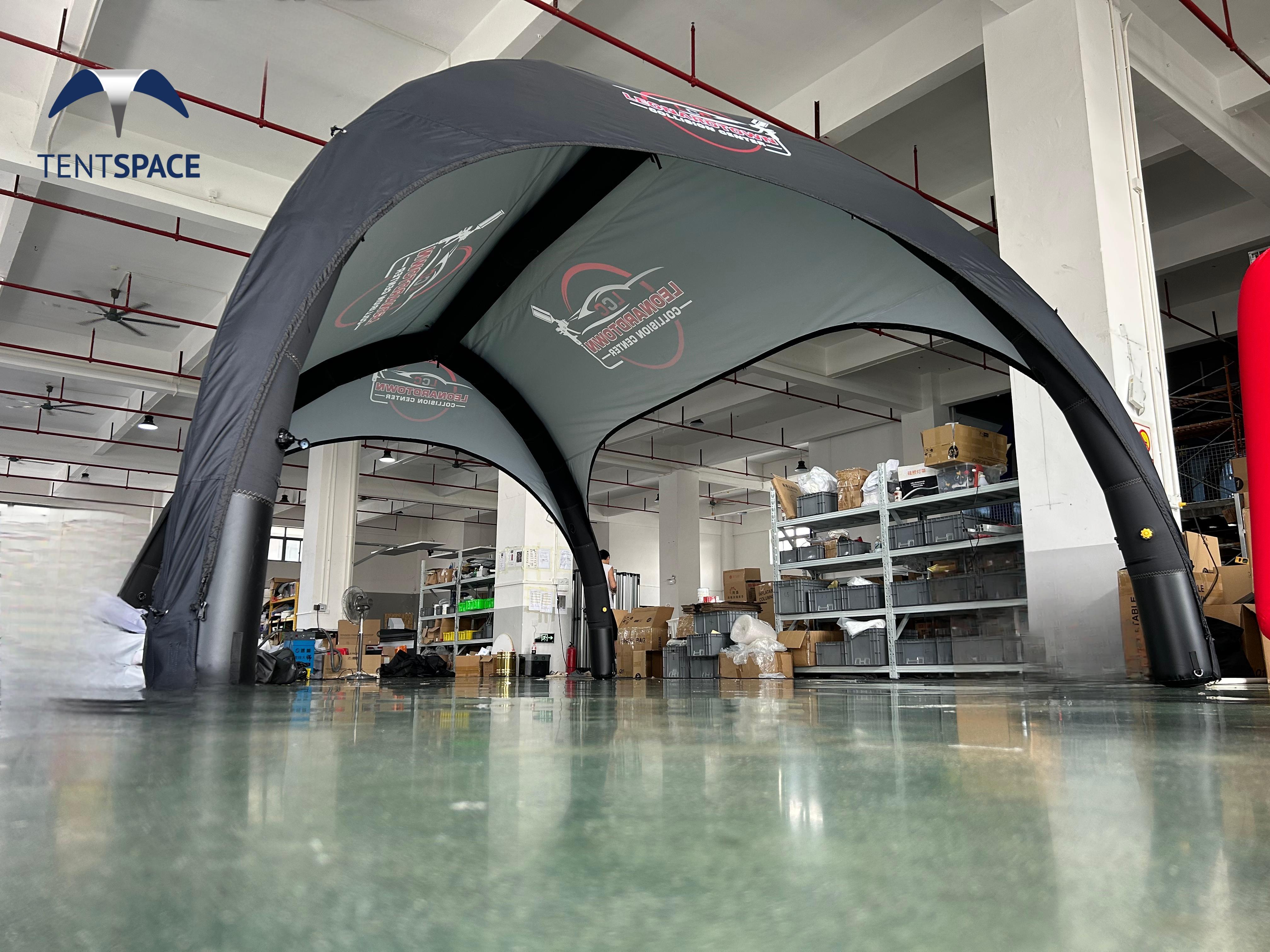 Unveiling Tentspace's Modular Inflatable Ecosystem