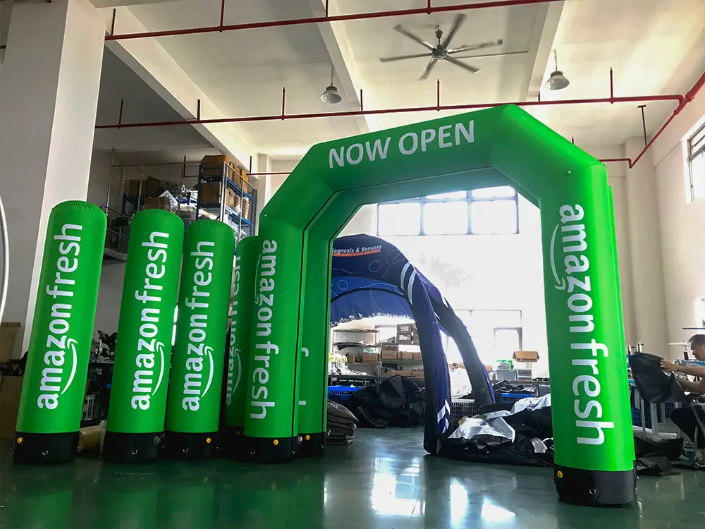 Training Inflatable Column Custom Inflatable Tube | Printed Column Pillar