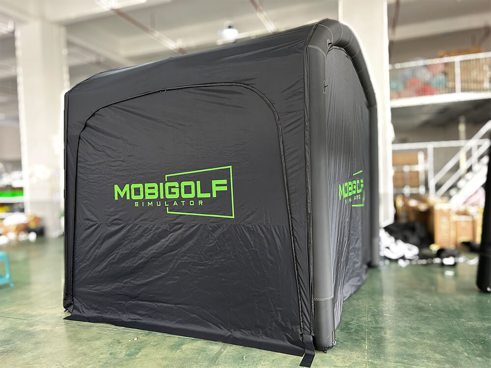 Inflatable Golf Simulator Pod for Indoor Practice