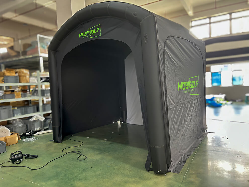 Inflatable Golf Simulator Pod for Indoor Practice